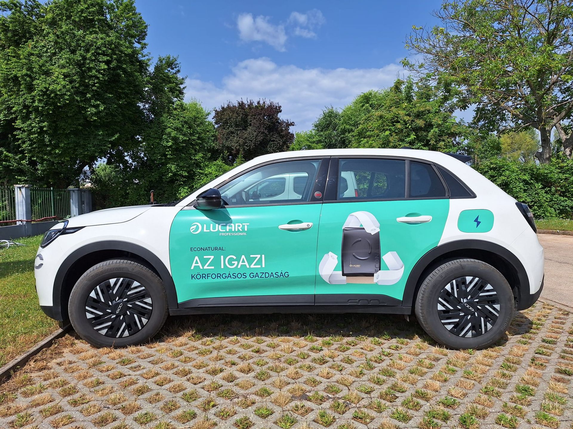 FIAT600E, egy kis zöld. 