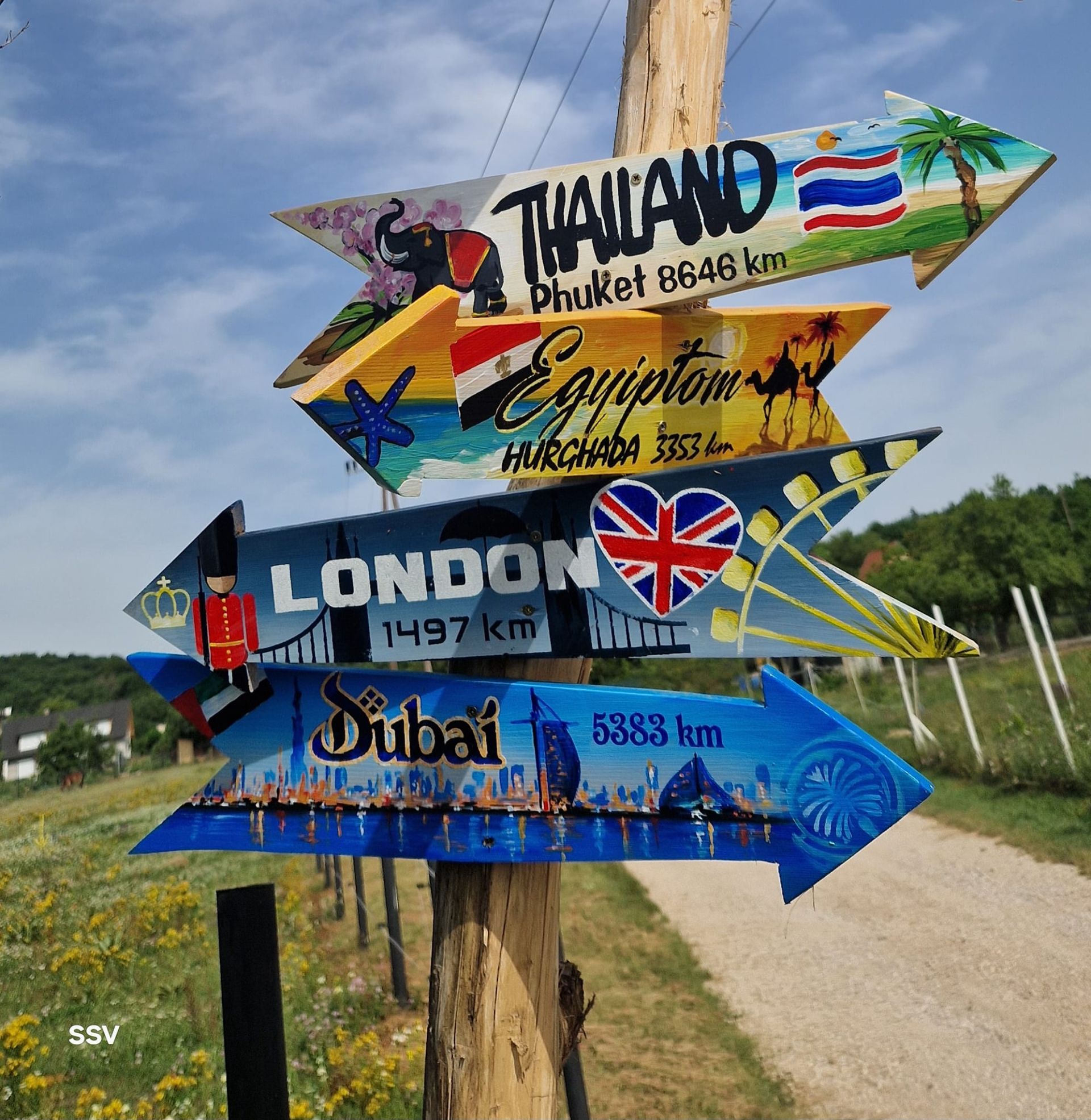 Útjelző táblákat festettünk, csak tudjatok választani!????