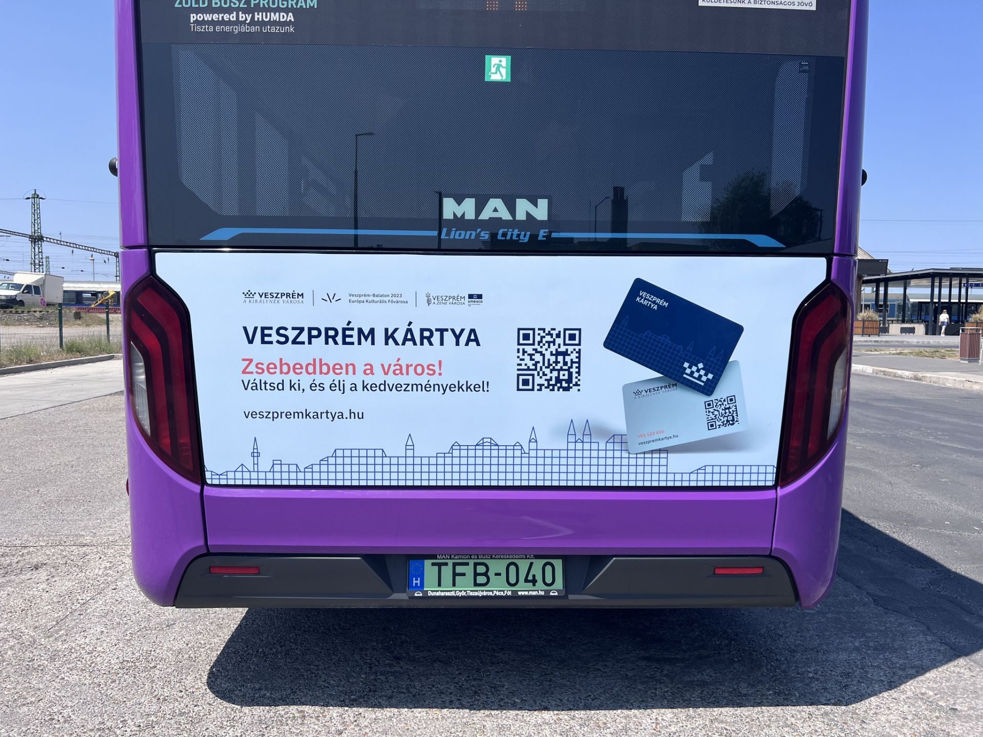 Hello Veszprém! Veszprémi buszaink új köntösben.