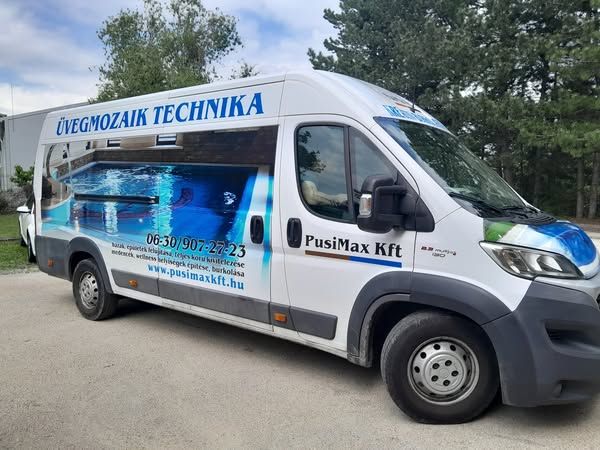 Üvegmozaik technika! 