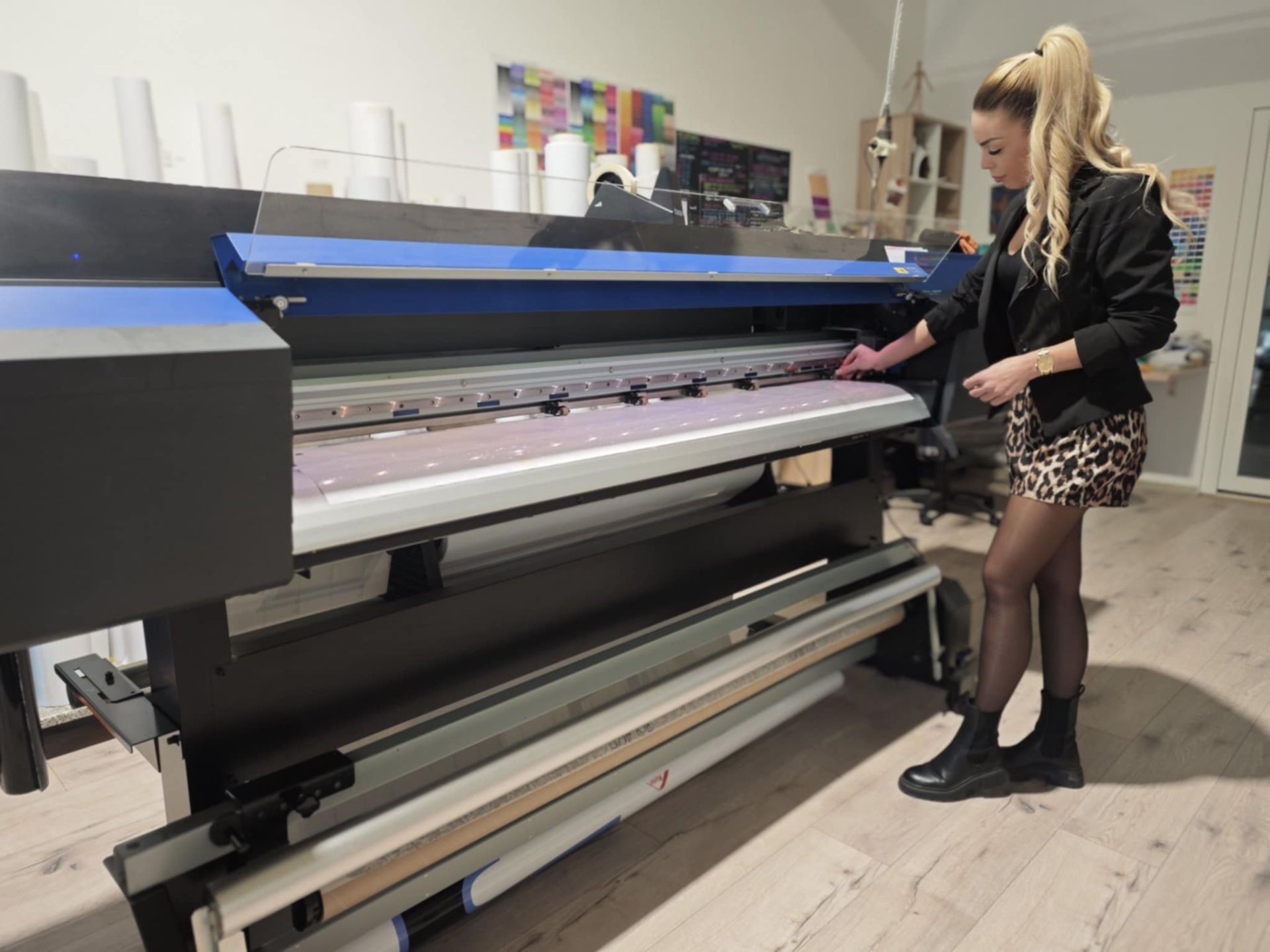 Indulásra kész a nyomtató!